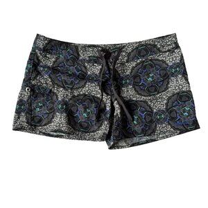 Patagonia Womens 6 Wavefarer Board Shorts Nylon Swim Beachy Print 76552 Surf